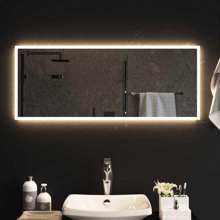 Oglindă de baie cu LED cu oglindă Transparent 100 x 40 cm WALTI