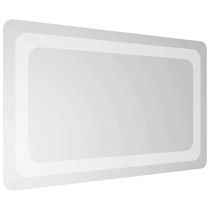 Oglindă de baie cu LED Transparent 50 x 30 cm sticlă securizată WALTI