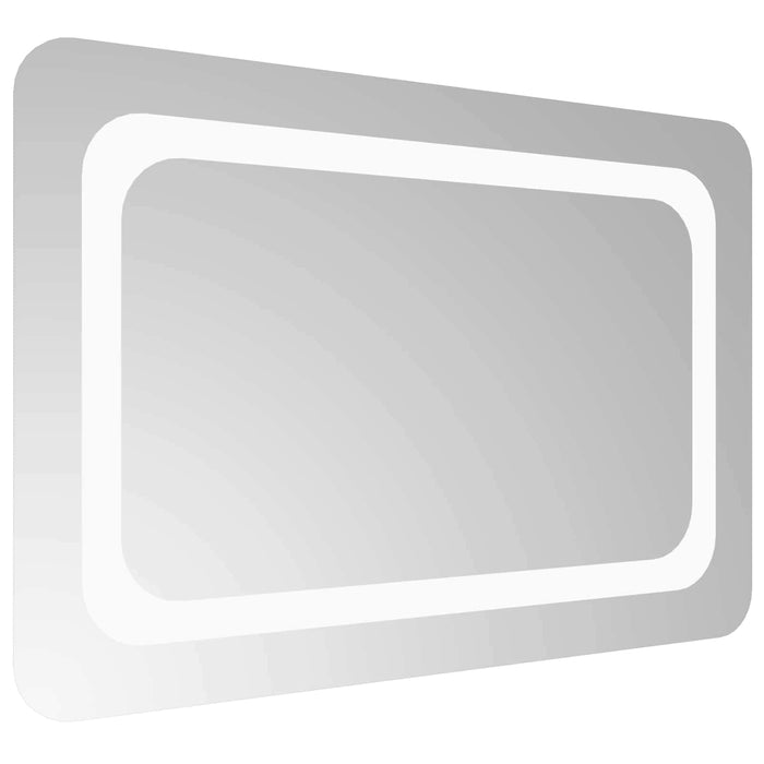 Oglindă de baie cu LED Transparent 60 x 40 cm sticlă securizată WALTI