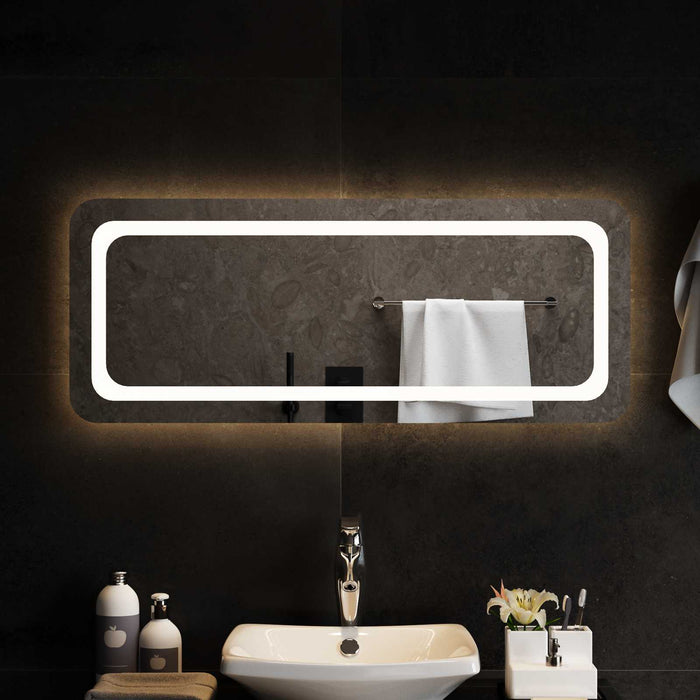 Oglindă de baie cu LED cu oglindă Transparent 100 x 40 cm WALTI