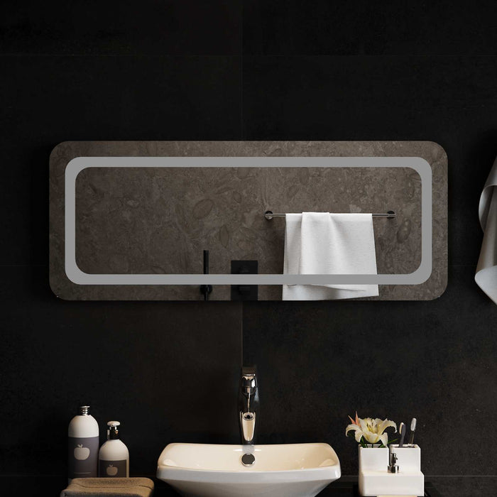 Oglindă de baie cu LED cu oglindă Transparent 100 x 40 cm WALTI