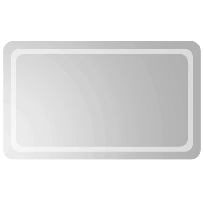 Oglindă de baie cu LED cu oglindă Transparent 100 x 60 cm WALTI