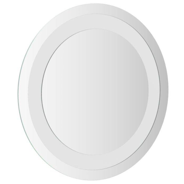 Oglindă de baie cu LED Transparent Ø 30 cm sticlă securizată - WALTI WALTI