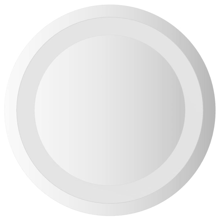 Oglindă de baie cu LED Transparent Ø 30 cm sticlă securizată - WALTI WALTI