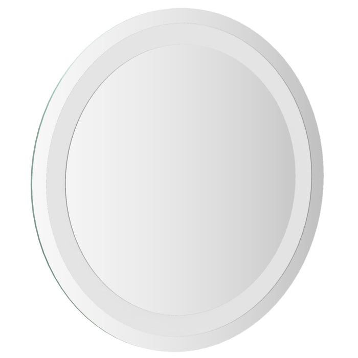 Oglindă de baie cu LED Transparent Ø 40 cm sticlă securizată WALTI