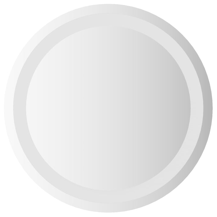 Oglindă de baie cu LED Transparent Ø 40 cm sticlă securizată WALTI