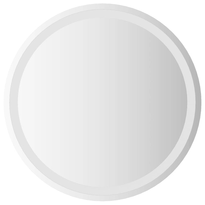 Oglindă de baie cu LED Transparent Ø 60 cm sticlă securizată WALTI