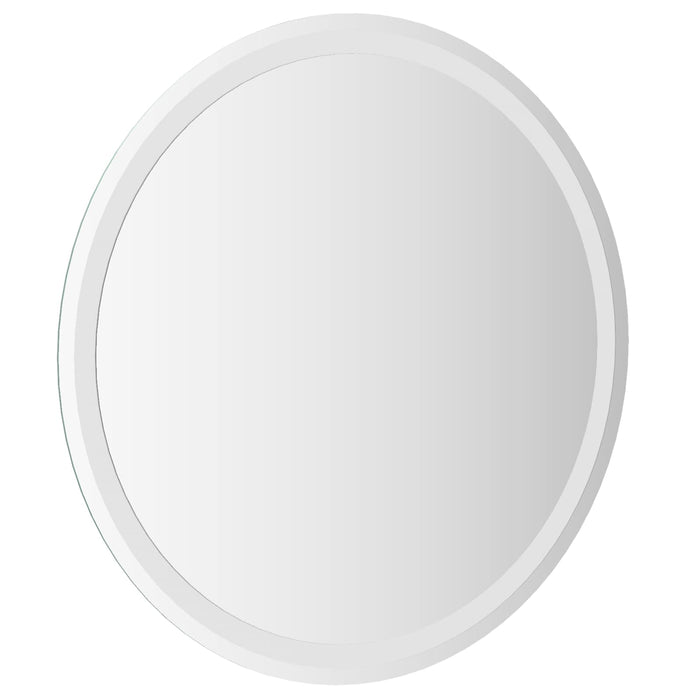 Oglindă de baie cu LED Transparent Ø 70 cm sticlă securizată WALTI