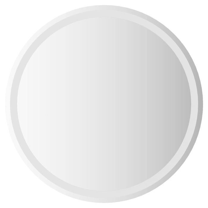 Oglindă de baie cu LED Transparent Ø 70 cm sticlă securizată WALTI