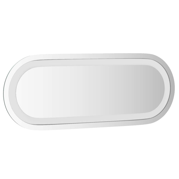 Oglindă de baie cu LED Transparent 40 x 15 cm sticlă securizată - WALTI WALTI