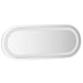 Oglindă de baie cu LED Transparent 40 x 15 cm sticlă securizată - WALTI WALTI