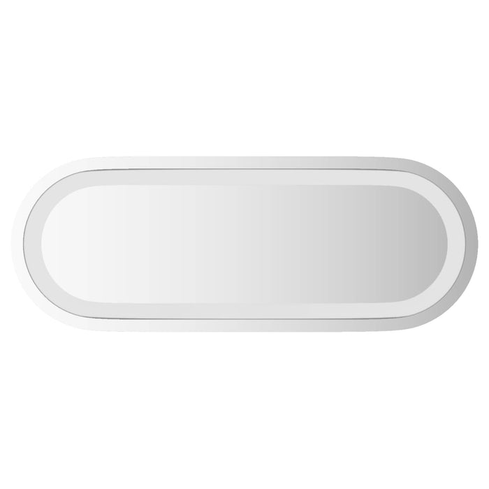 Oglindă de baie cu LED Transparent 40 x 15 cm sticlă securizată - WALTI WALTI