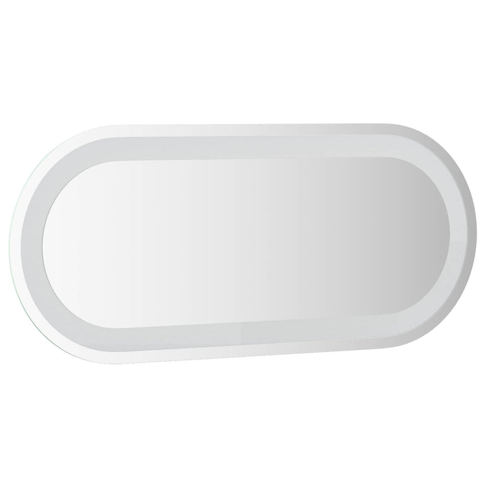 Oglindă de baie cu LED Transparent 70 x 30 cm sticlă securizată WALTI