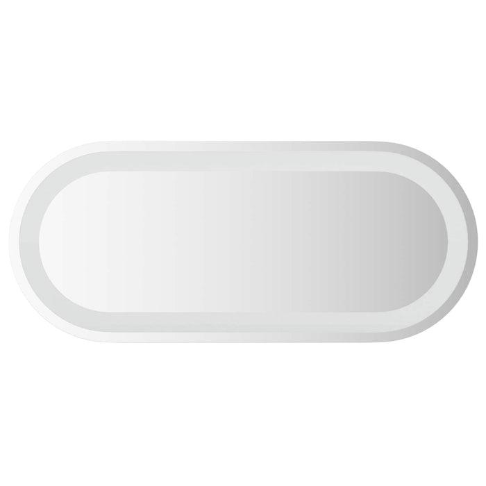 Oglindă de baie cu LED Transparent 70 x 30 cm sticlă securizată WALTI