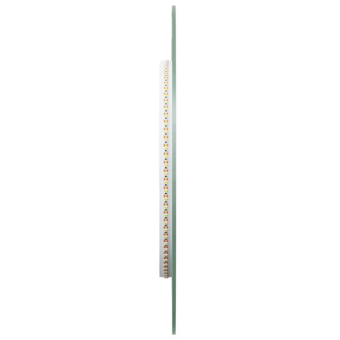 Oglindă de baie cu LED Transparent 80 x 35 cm sticlă securizată WALTI