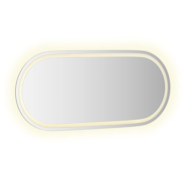 Oglindă de baie cu LED cu oglindă Transparent 100 x 45 cm WALTI