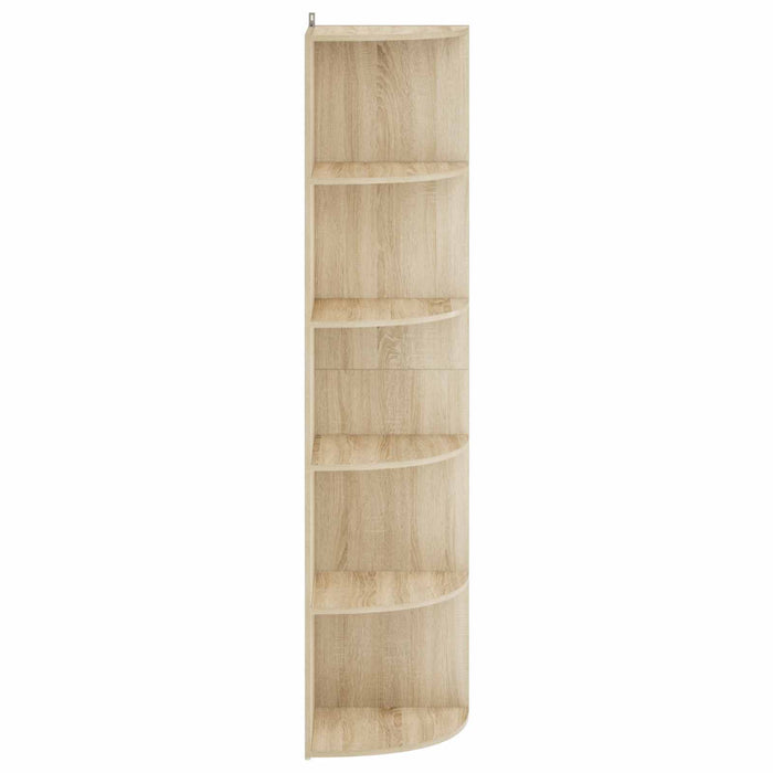 Raft de colț 5 niveluri 41,5 x 41,5 x 178 cm Lemn prelucrat WALTI
