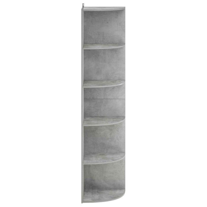 Raft de colț 5 niveluri 41,5 x 41,5 x 178 cm Lemn prelucrat - WALTI WALTI