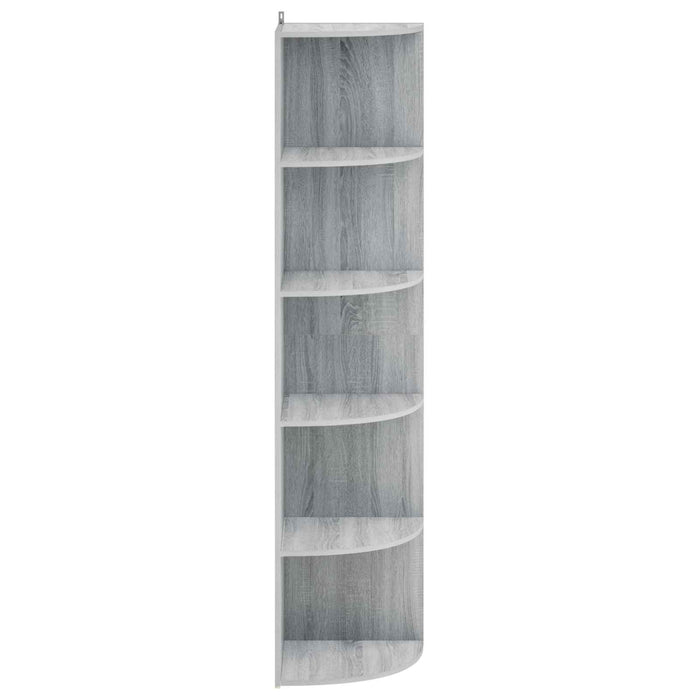 Raft de colț 5 niveluri 41,5 x 41,5 x 178 cm Lemn prelucrat WALTI