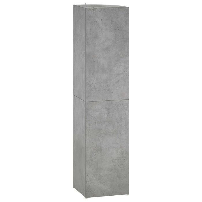 Raft de colț 4 niveluri 41,5 x 41,5 x 143 cm Lemn prelucrat WALTI