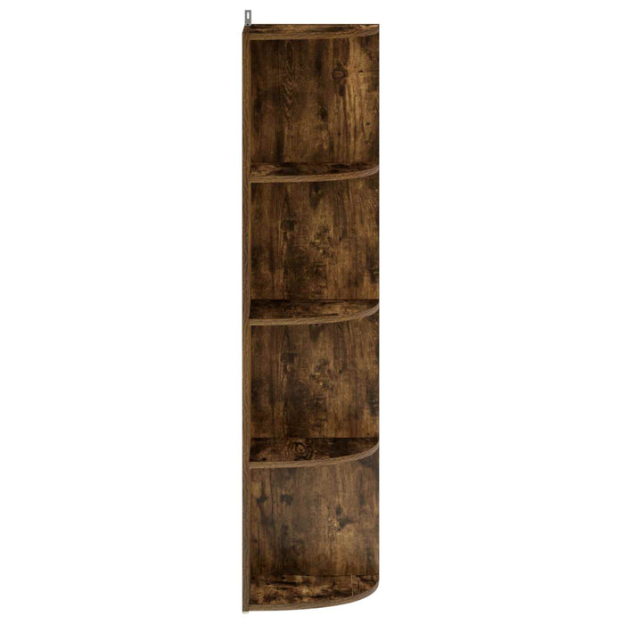 Raft de colț 4 niveluri 41,5 x 41,5 x 143 cm Lemn prelucrat WALTI