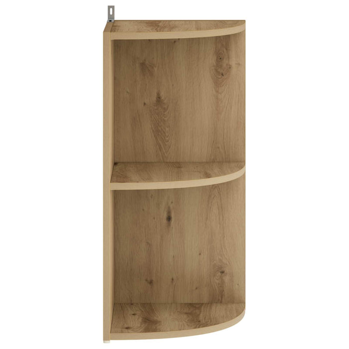 Raft de colț 2 niveluri 41,5 x 41,5 x 72 cm Lemn prelucrat WALTI