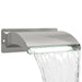 Cascadă de Piscină cu LED Oțel inoxidabil 304 30 x 9 x 26 cm - WALTI WALTI