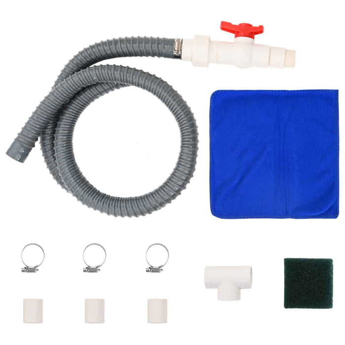 Cascadă de Piscină cu LED Oțel inoxidabil 304 45 x 30 x 65 cm WALTI