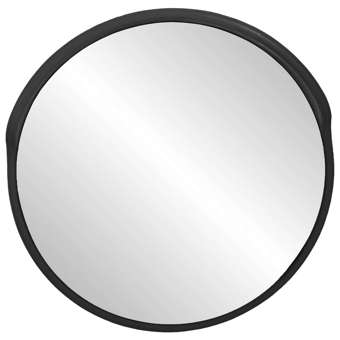 Oglindă convexă pentru trafic exterior Negru Ø75 cm WALTI