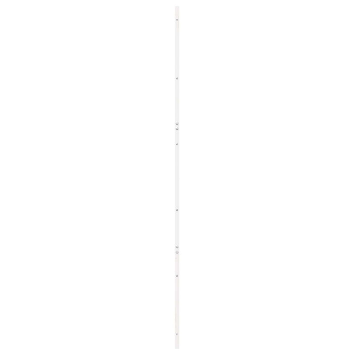 Ușă hambar Alb 80 x 2,5 x 208 cm Lemn masiv de pin WALTI