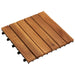 Plăci pentru Deck 30 pcs Maro 30 x 30 cm Lemn de Acacia - WALTI WALTI