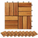 Plăci pentru Deck 20 pcs Maro 30 x 30 cm Lemn de Acacia - WALTI WALTI