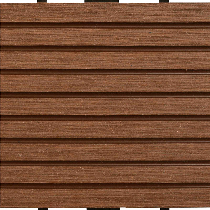 Plăci pentru Deck 22 pcs Maro 30 x 30 cm Lemn compozit - WALTI WALTI