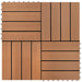 Plăci pentru Deck 22 pcs Maro 30 x 30 cm Lemn compozit - WALTI WALTI