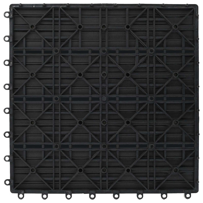 Plăci pentru Deck 22 pcs Gri 30 x 30 cm Lemn compozit - WALTI WALTI