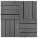 Plăci pentru Deck 22 pcs Gri 30 x 30 cm Lemn compozit - WALTI WALTI