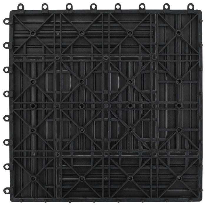 Plăci pentru Deck 22 pcs Gri 30 x 30 cm Lemn compozit - WALTI WALTI