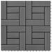 Plăci pentru Deck 22 pcs Gri 30 x 30 cm Lemn compozit - WALTI WALTI
