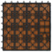 Plăci pentru Deck 22 pcs Lemn de tec 30 x 30 cm Lemn compozit - WALTI WALTI