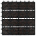 Plăci pentru Deck 22 pcs Maro închis 30 x 30 cm Lemn compozit - WALTI WALTI