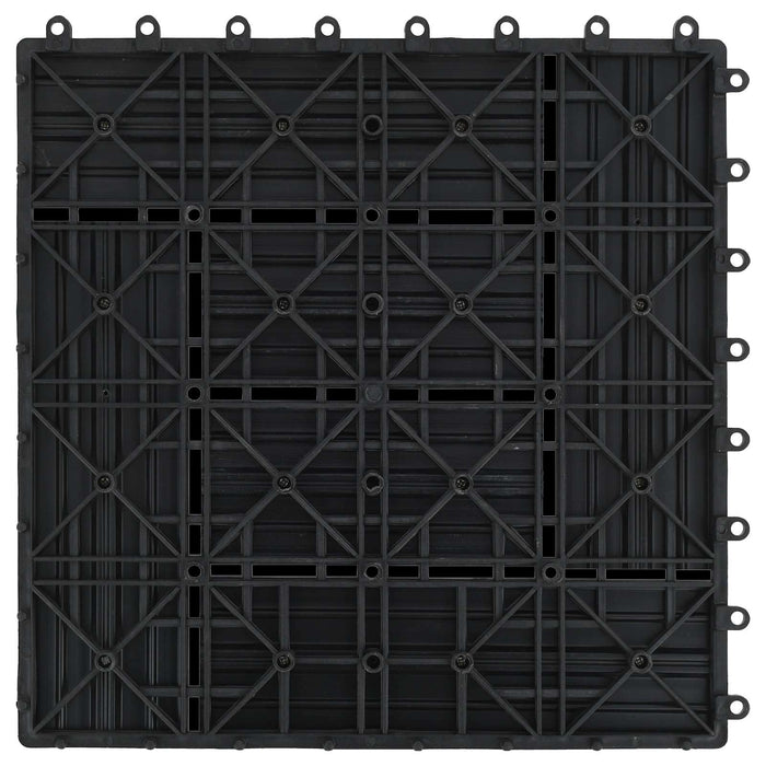 Plăci pentru Deck 22 pcs Negru 30 x 30 cm Lemn compozit - WALTI WALTI