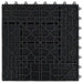 Plăci pentru Deck 22 pcs Negru 30 x 30 cm Lemn compozit - WALTI WALTI