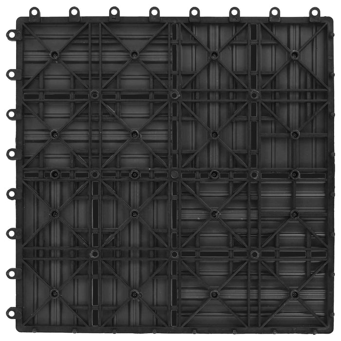 Plăci pentru Deck 22 pcs Gri 30 x 30 cm Lemn compozit - WALTI WALTI