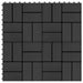 Plăci pentru Deck 22 pcs Negru 30 x 30 cm Lemn compozit - WALTI WALTI