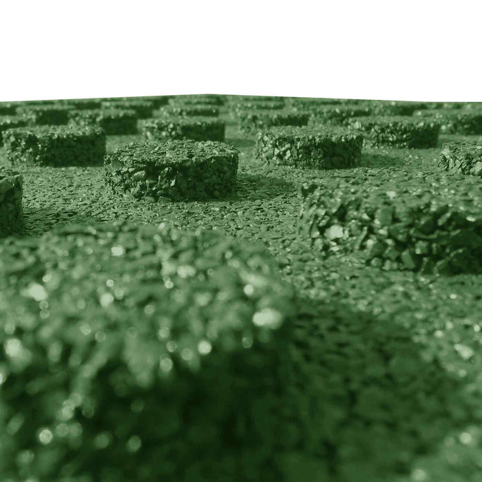 Plăci de Protecție la Cădere 18 pcs Verde 50 x 50 cm Cauciuc - WALTI WALTI
