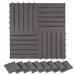 Plăci pentru Deck 30 pcs Gri 30 x 30 cm Lemn de Acacia - WALTI WALTI