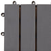 Plăci pentru Deck 20 pcs Gri 30 x 30 cm Lemn de Acacia - WALTI WALTI