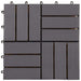 Plăci pentru Deck 20 pcs Gri 30 x 30 cm Lemn de Acacia - WALTI WALTI
