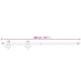 Ușă glisantă Natural și Alb 85 x 210 cm Lemn de Pin Solid - WALTI WALTI