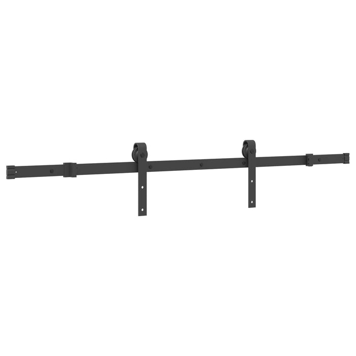 Ușă glisantă NARVIK Natural și Negru 80 x 210 cm (152,5 cm) - WALTI WALTI